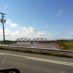 Muddy waters under the bridge