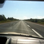 The long roads on our way to Halifax